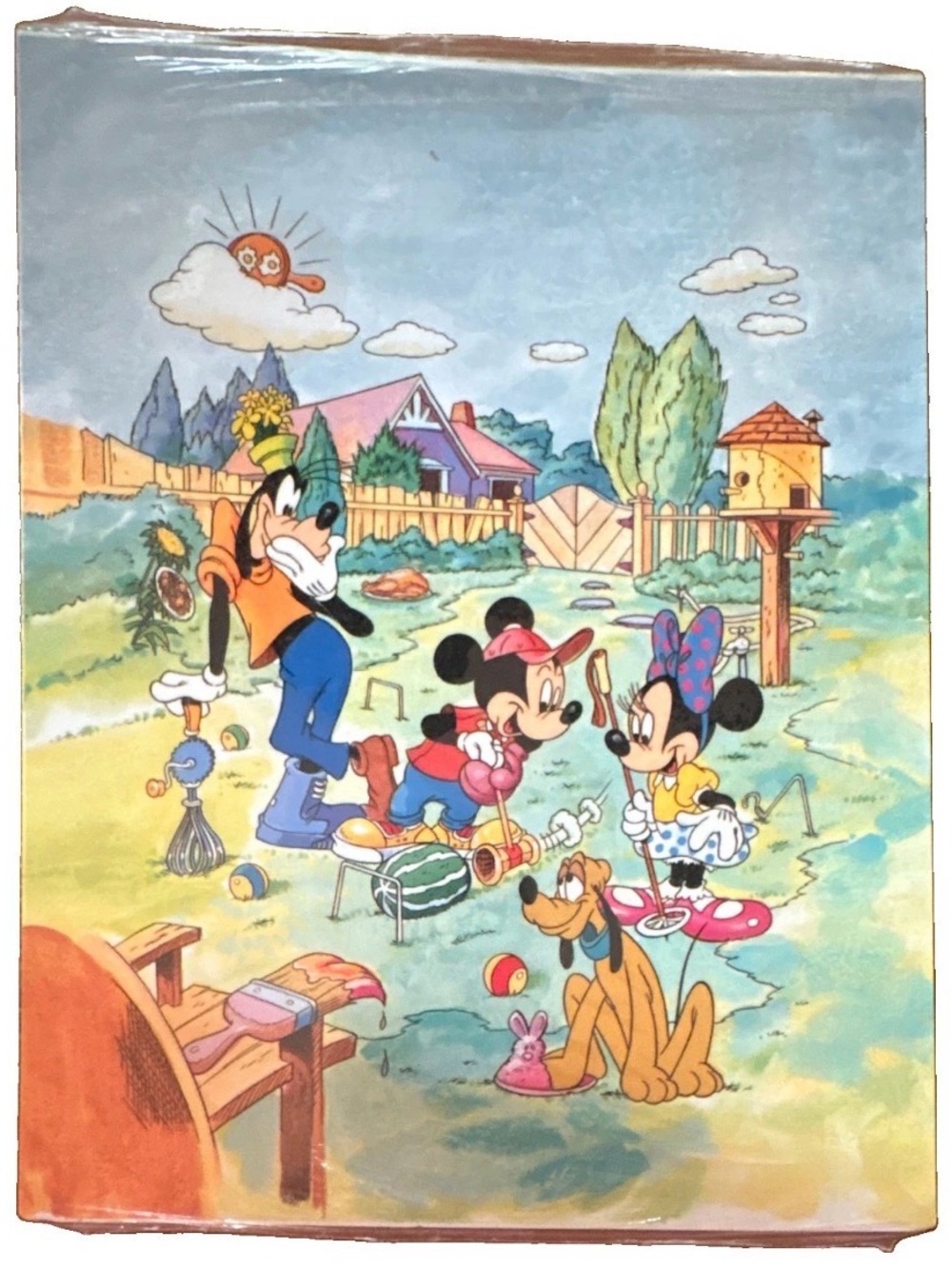 Vintage Disney Mickey Mouse & Friends Factory Sealed Art